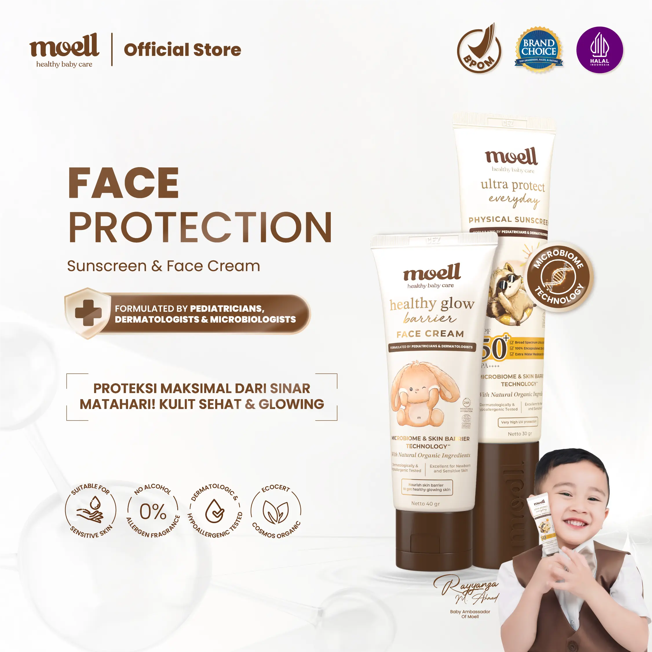 FACE CREAM + SUNSCREEN SAJA