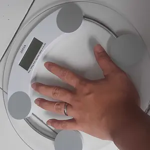 Timbangan Badan Digital Bulat 28x28cm