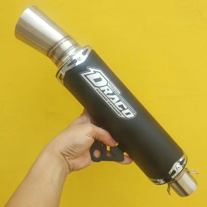 silincer samlong original DRACO inlet 38 mm bahan stainless