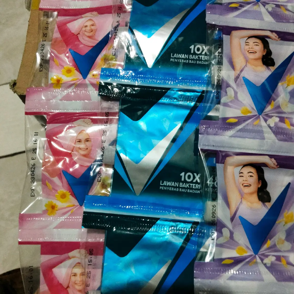 24sachet reksona deo renten men / women 9gr random