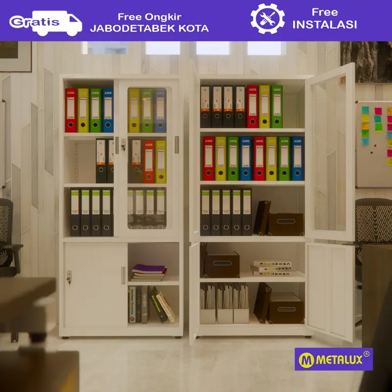 METALUX BUZEN - Lemari Kantor/Arsip | Metal Office Cabinet 1