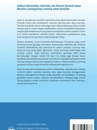 Gambar UGM Press Original Buku Aplikasi Matematika, Statistika, dan Metode Numerik dalam Machine Learning/Deep Learning untuk Geofisika dari UGM PRESS Kab. Sleman 3 Tokopedia