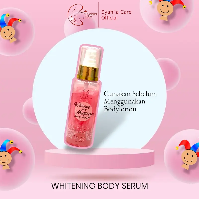 Body serum moisturizing syahila care 1