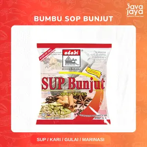 Adabi Bumbu Sop Bunjut / Adabi Sop Buntut Rempah Utuh Asli untuk Sup Daging Ayam Kambing Nasi Minyak & Kari