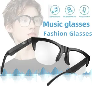 Kacamata Pintar 2025 Panggilan Bluetooth Headphone Kacamata Olahraga Luar Ruangan Pelindung UV