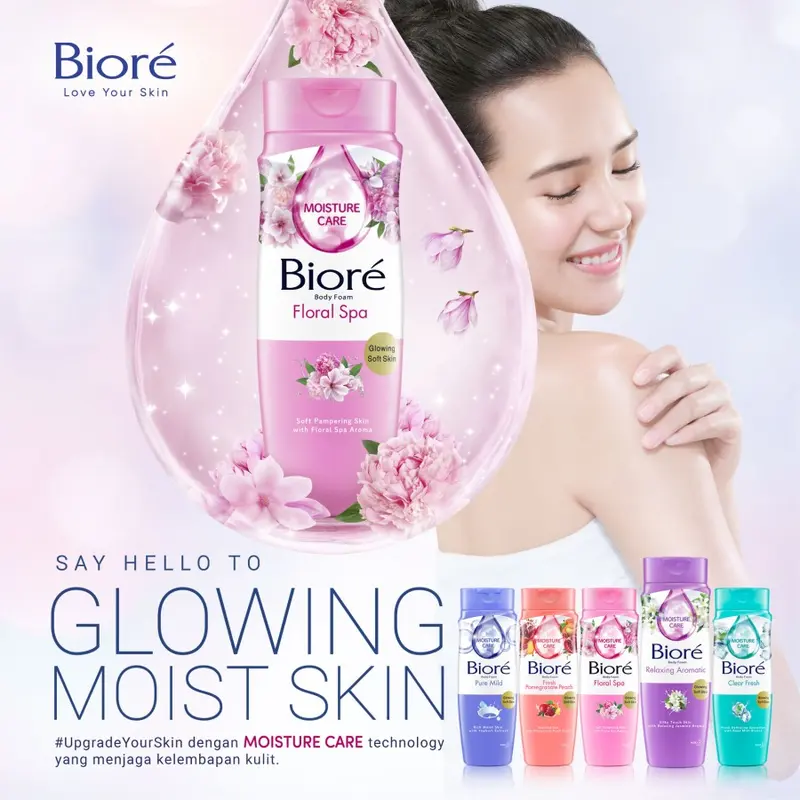 Biore Relaxing Aromatic 800ml Pouch Triplepack - Sabun Mandi Cair 3