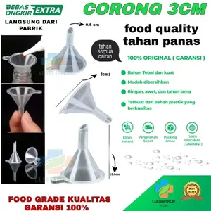 corong mini 3cm / corong plastik kecil 3 cm tebal