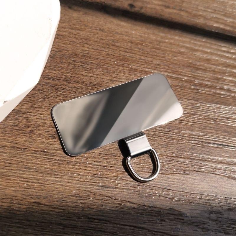 Klip Ponsel Konektor Lentur Baja Tahan Karat, Penghubung Tali Ponsel Anti Hilang, Casing Ponsel Universal Aksesoris Besi 9