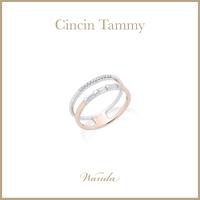 Gambar Cincin Berlian Wanda - Tammy - Ring - Two tone dari Wanda House Of Jewels Kota Administrasi Jakarta Pusat 1 Tokopedia