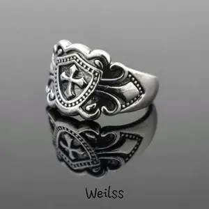 CHIF-cincin dengan Desain Unik - Rings Perhiasan Pria Retro Aksesoris