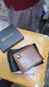 Product Review of BOSTANTEN Dompet Pria Koin Ritsleting Kulit PU Tiga Kali Lipat Hitam/Coklat/Kopi from M**r 2