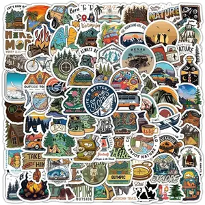 Random and exquisite cartoon-style stickers