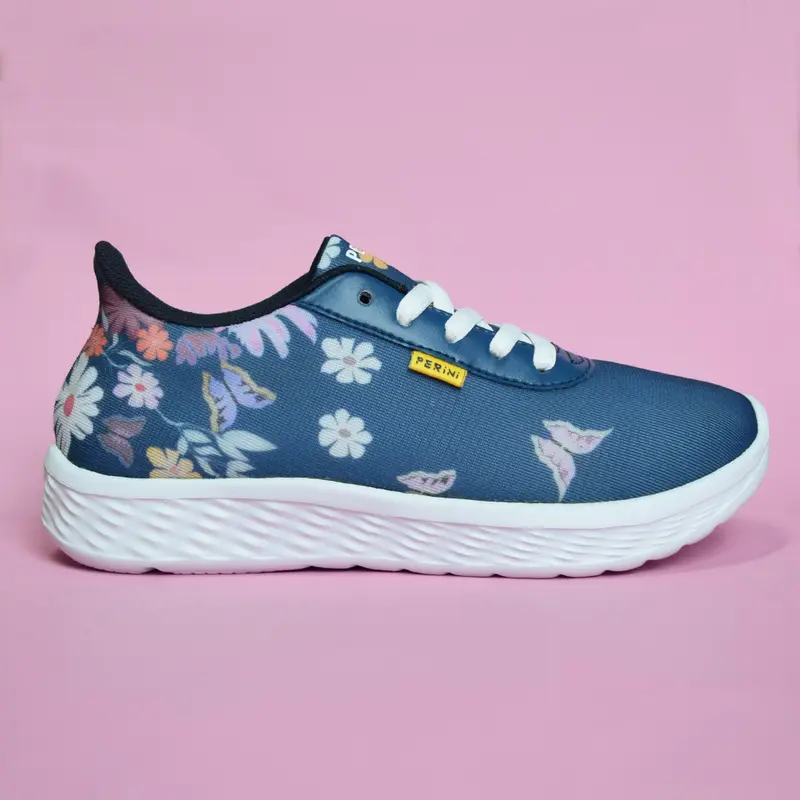 TOMKINS Perini Ta Ra Flo - Navy Sneakers Wanita 0