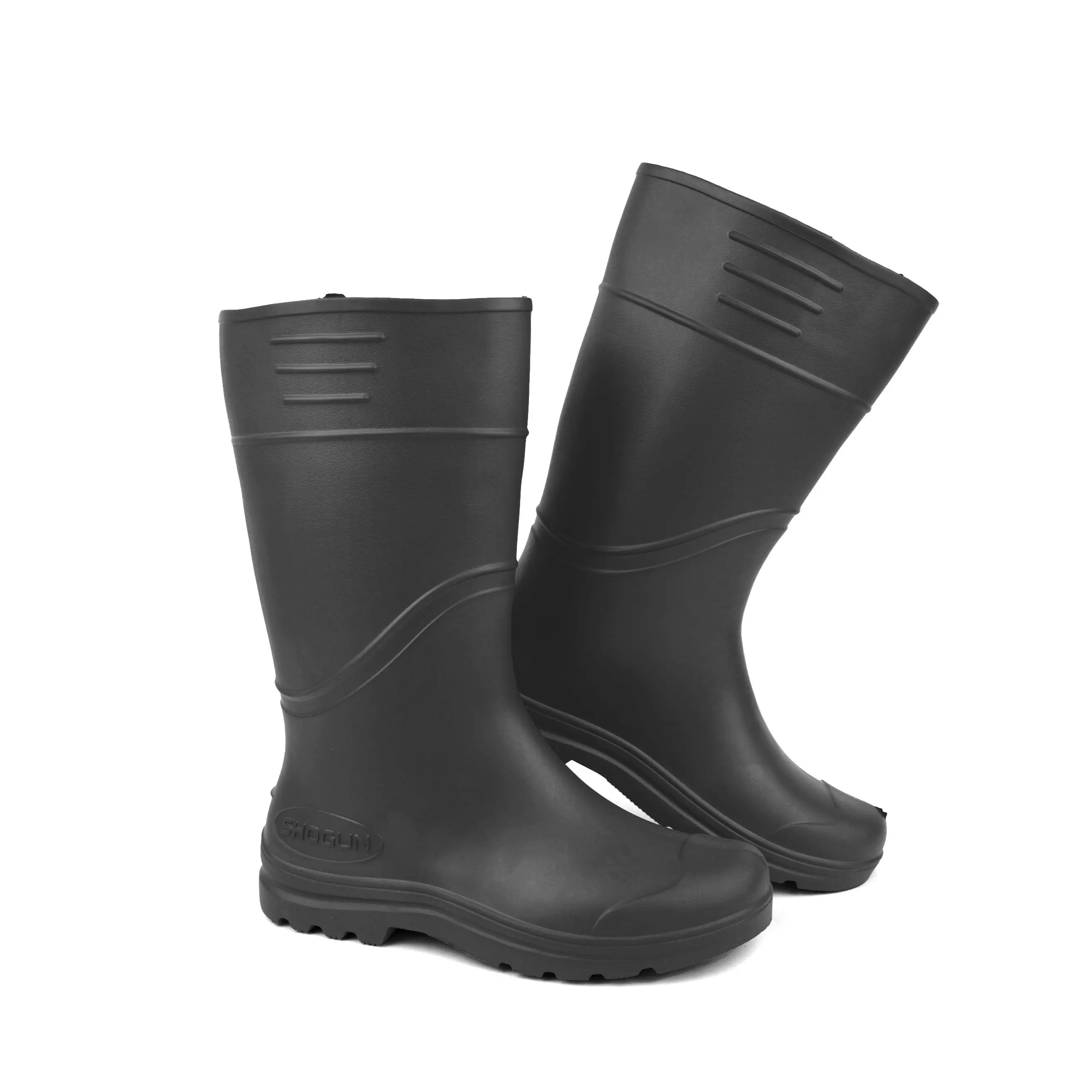 Sepatu Boots Tinggi SHOGUN AIR HITAM - Antibakterial EVA Shoes Pria  Kerja