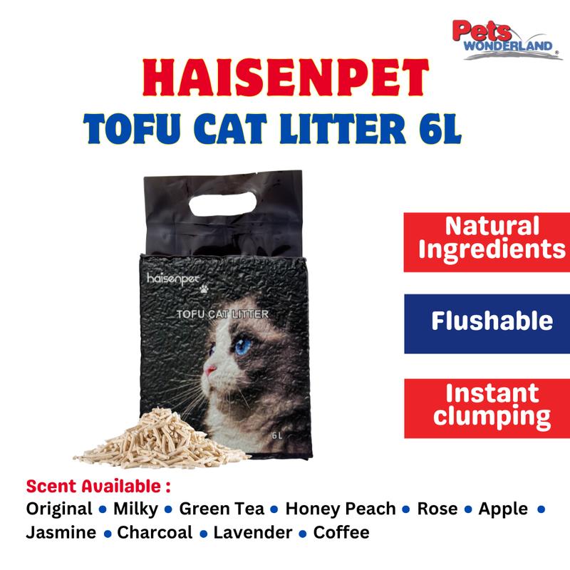 HaisenPet Tofu Cat Litter 6L - Natural, Odor-Free Freshness! - TikTok ... - Natural Odor Free Litter