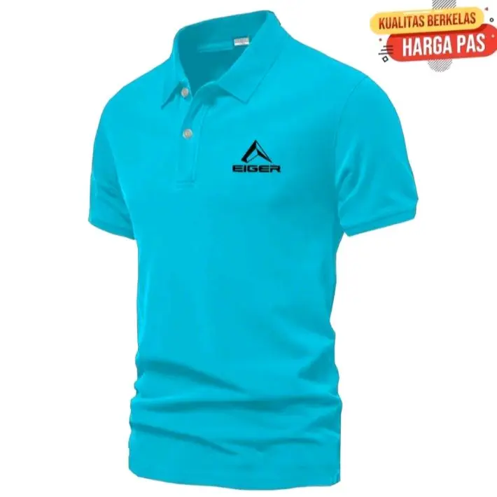 COD !!! POLO KERAH LENGAN PEDEK EGER KIRI / POLO T-SHIRT LENGAN PENDEK BAHAN CATTON POLO PRIA-WANITA.