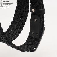 Gambar Ikat Pinggang Wanita Sabuk Rajut Kulit Anyam Fashion Cewek - Hitam dari TALOCCO Kota Administrasi Jakarta Pusat 3 Tokopedia