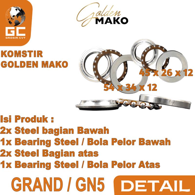 Komstir Comstir Racing Standar Beat Deluxe Genio Scoopy POP Street Spacy 110 Karbu Fi eSP New Vario PCX ADV 125 150 160 Golden Mako 2