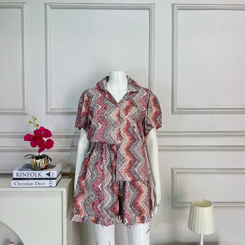 KIKI SET / SETELAN PENDEK / PIYAMA PENDEK Wanita 3