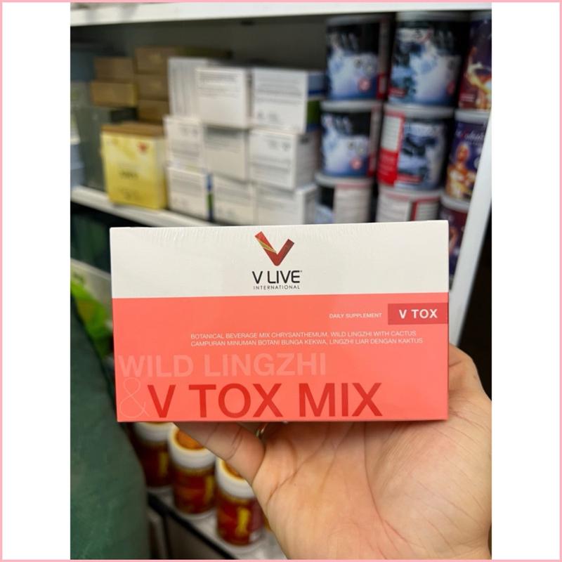 [Hàng hot trend] V Tox VLive hỗ trợ chống oxy hóa, hỗ trợ tăng cường sức đề kháng, giảm khó tiêu.