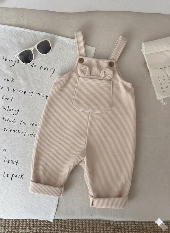 Long overall unisex korean style