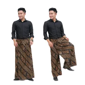 Sarung Celana Batik Motif Pria Dewasa Sarcel Sirwal Busana Muslim Modern