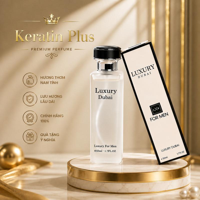 Nước Hoa Cho Nam Luxury Trắng 50ml Lưa Hương Lâu Tỏa Sáng Cho Nam Nhi