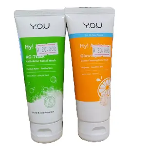 100g 50g YOU Hy! AMINO AC-TTACK FACIAL WASH Mencerahkan Muka Berjerawat Berminyak Membersihkan Wajah