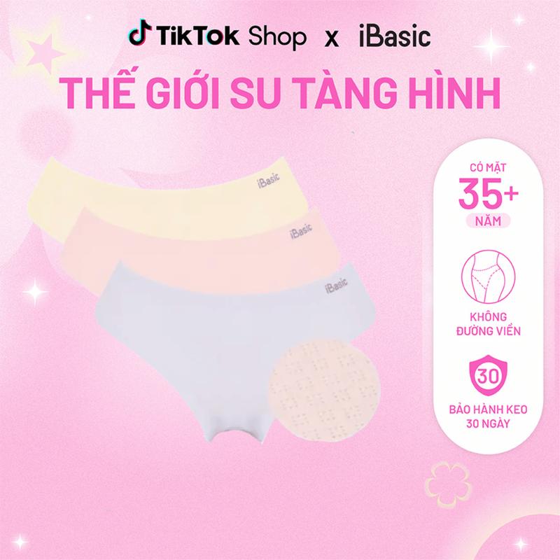 [MUA 3 GIẢM 40%] Quần lót nữ không đường may iBasic bonding ép nhiệt có lỗ thoáng khí – PANW161 & PANW162