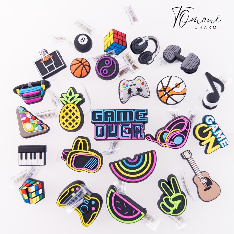 Tomoni Sticker Dép Charm Gắn Dép Nhựa Mềm PVC TM03 - Phụ Kiện Giày Dép Độc Đáo & Cá Tính