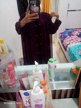 Product Review of Anum Premium Series Shafira Set Abaya Matt.Ceruty Armany Cocok untuk Kondangan dan Syar'i - Muslim Gamis Lembut Mewah Outer Mutiara from i**a 2