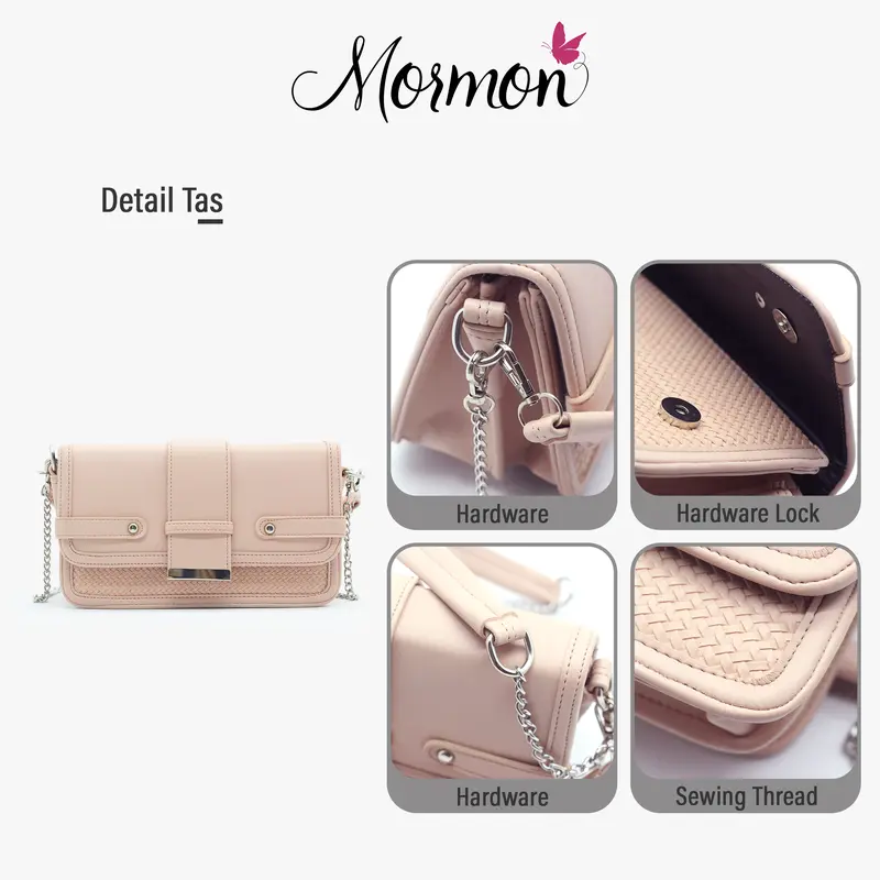 MORMON Tas Wanita Solene Bag Elegan Hand Bag Selempang Klasik Wanita 5