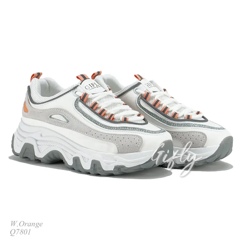 GIFLY Mun Hee Sneakers Wanita Q7801 Shoes Karet Casual 2