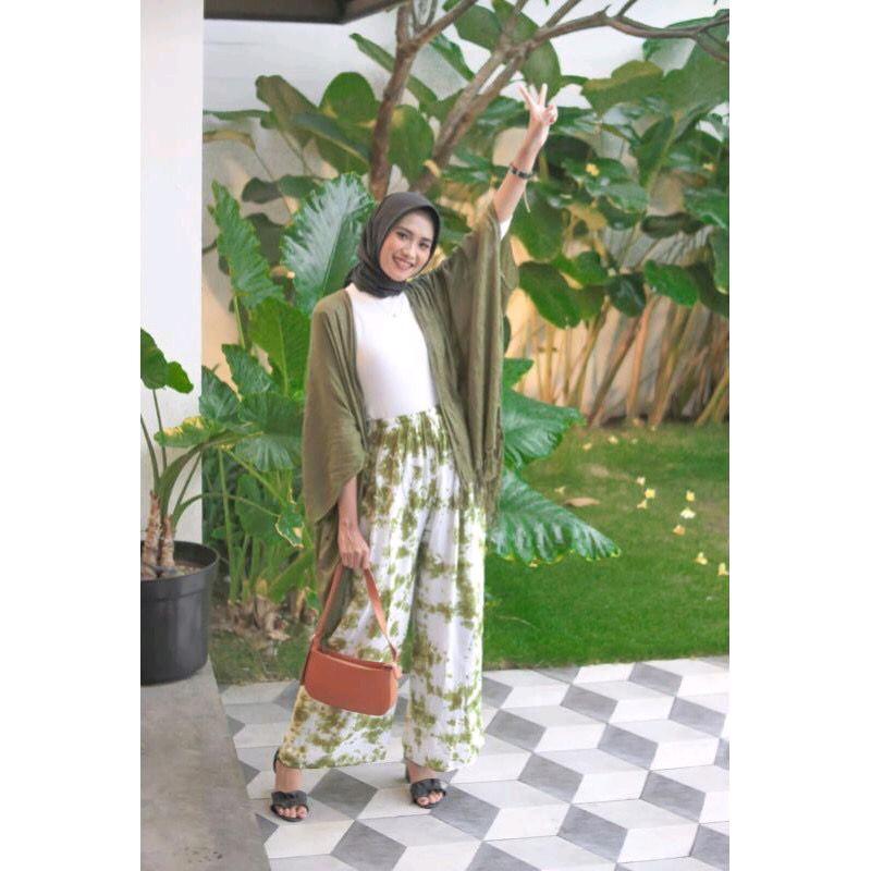Celana Kulot Tie Dye Bali Celana Kulot Wanita 1