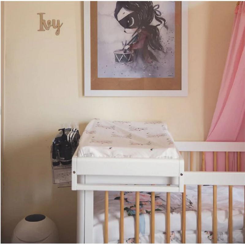 Product Introduction of Babyhood Cot Top Changer White Diaper Changing Table for Baby Multifunctional Clothes Changing Massage Table 16