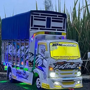 MINIATUR TRUK OLENG KAYU FULL VARIASI LAMPU LED MAINAN ANAK KEREN KEKINIAN MINIATUR TRUK MINIATUR TREK MINIATUR TRUCK MAINAN EDUKASI ANAK PRODUK LOKAL KERAJINAN TANGAN Set Hadiah