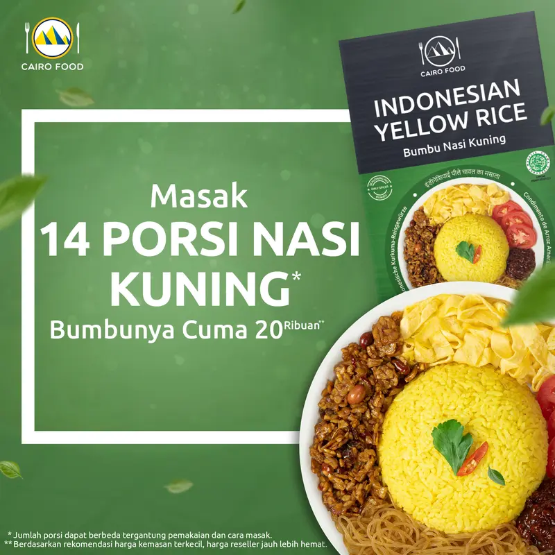 Bumbu Nasi Kuning - Cairo Food Seasoning 2