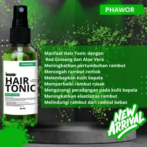HAIR TONIC RAMBUT VITAMIN PENUMUMBUH RAMBUT DAN PELURUS RAMBUT PRIA DAN WANITA