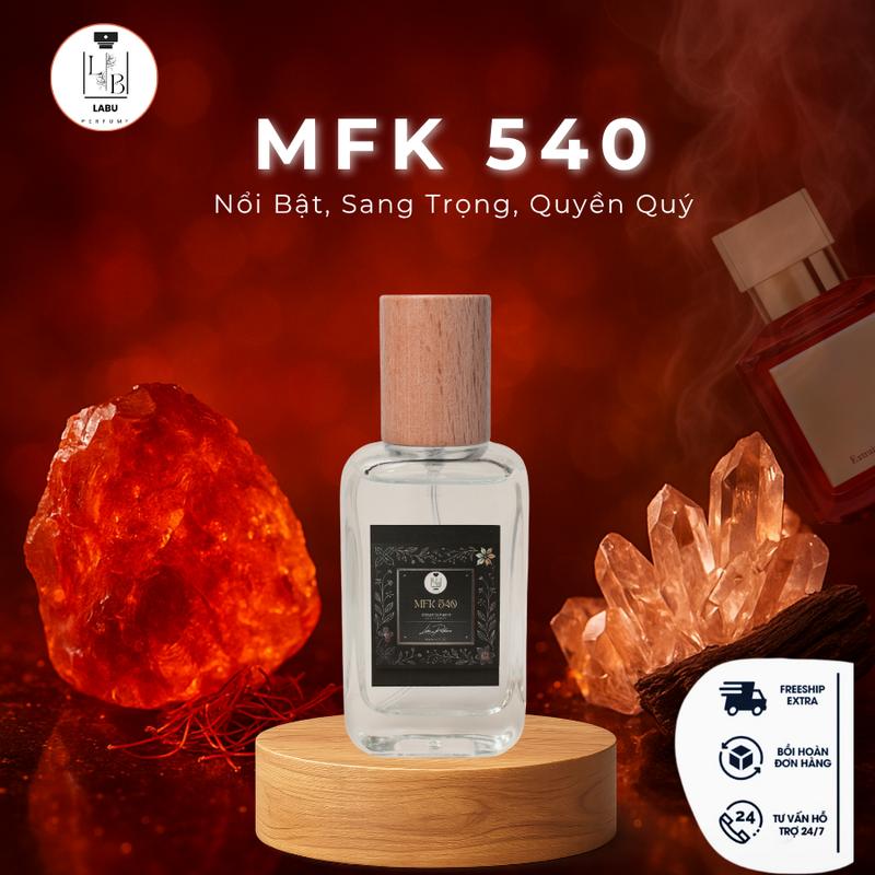  MFK 540 EDP Nước Hoa Sang Trọng Ngọt Ngào Đẳng Cấp Dùng Cho Cả Nam Và Nữ Dạng Xịt Thơm 30ml 