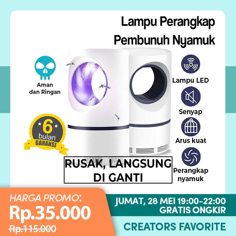 Electric Mosquito Killer Lampu Penangkap Nyamuk Lampu Perangkap Nyamu…