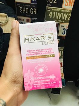 Product Review of Hikari Ultra Glutathione with Whitening & Sunblock 60 Capsules Edible Glowing Beauty from M**🌸 1