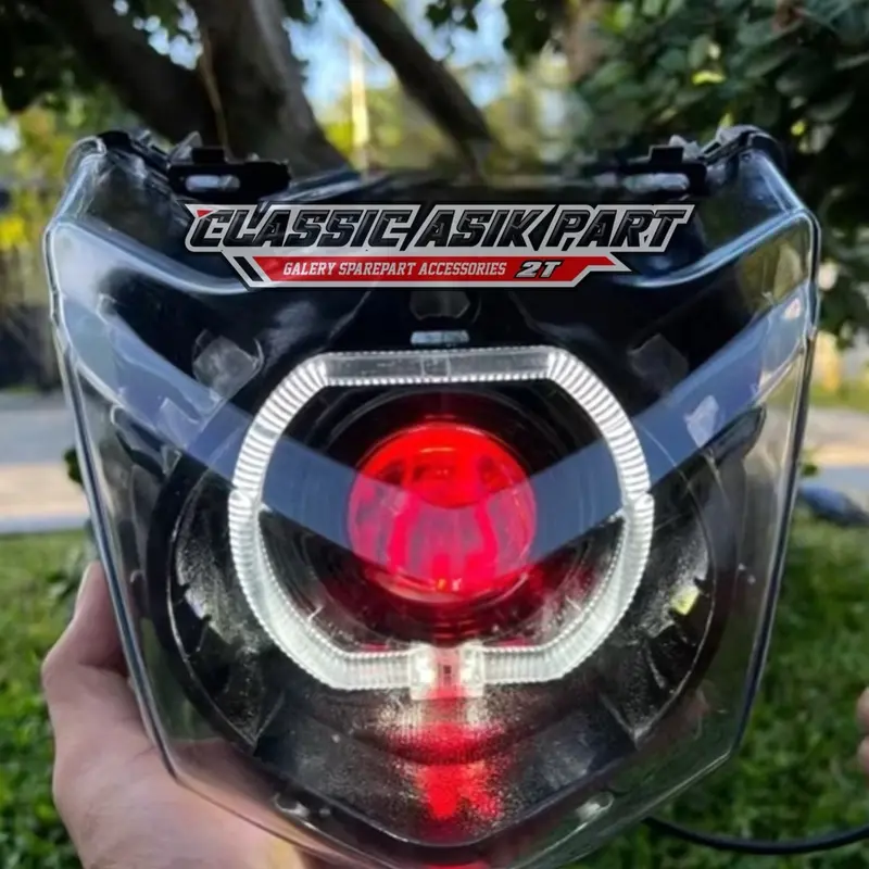 LAMPU DEPAN BILED BEAT LAMA KARBU 3,5 INCH FULLSET 2