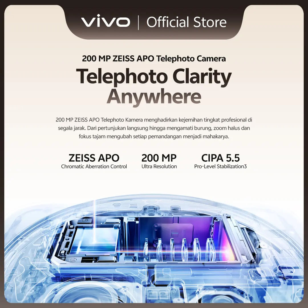 vivo X300 Pro (16/512) - 200 MP ZEISS APO Telephoto Camera, 4k 120 fps Dolby Vision Video, All New OriginOS 6,  Dimensity 9500 & vivo VS1 Chip, 6510 mAh BlueVolt Battery