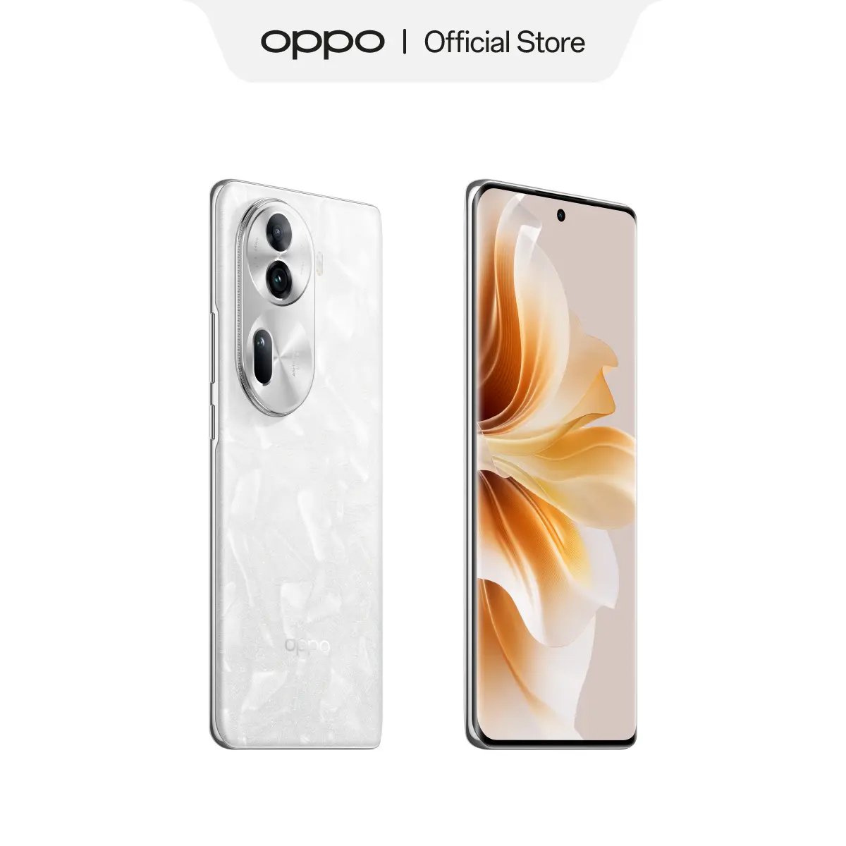 OPPO Reno11 Pro 5G 12GB/512GB [50MP OIS Main Camera, 80W SUPERVOOC, MediaTek Dimensity 8200, 120Hz 3D Curved Screen]