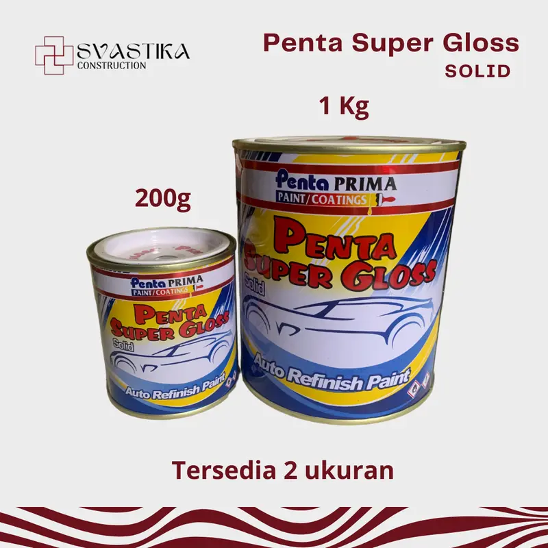 Cat Penta Gloss 200g - Cat Duco Mobil Super Gloss Solid - Paint, Car 3