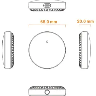BARDI Smart Human Presence Detector Alarm Sensor