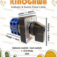 Jual KINOGAWA - Selector Switch Saklar Putar 102 Selektor On Off Manual ...