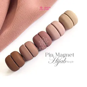 Latelahijab - Pin Magnet Hijab Clip Muslim Fashion Pin Hijab Magnet