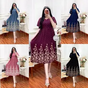 Daster Cherry chibi viral rayon premium busui friendly Dress