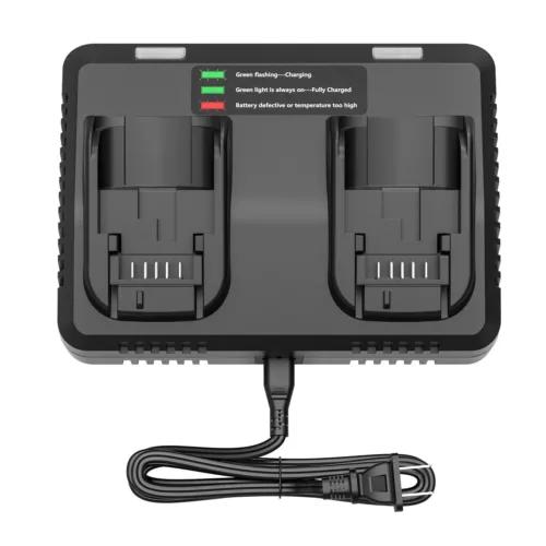 For Dewalt DCB102 Lithium Dual 2 Port Battery Charger DCB184 DCB182 18V 12V-18V 7
